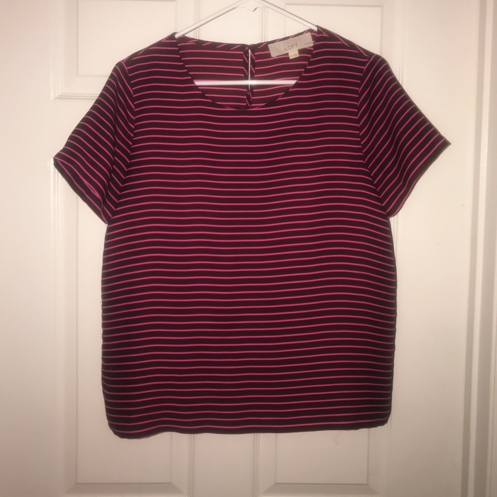 Loft Short Sleeve Blouse